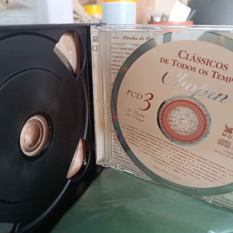 Cd Triplo Clássicos de Todos Os Tempos Frederic Chopin | Reader'S
