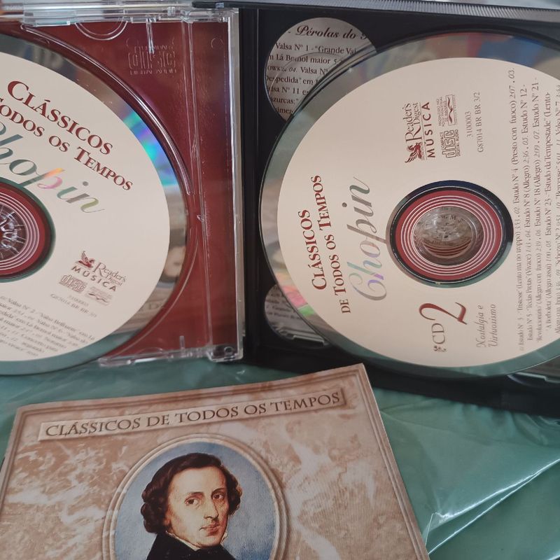 Cd Triplo Clássicos de Todos Os Tempos Frederic Chopin | Reader'S