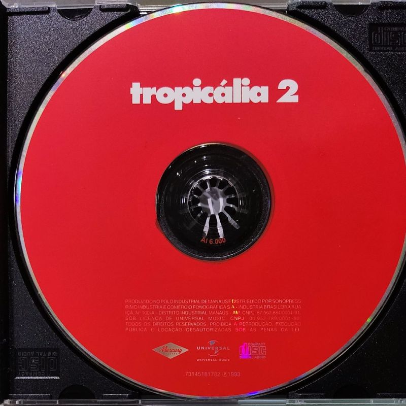 【中古】「非常に良い」［CD］Tropicalia 2 Cd Tropicália 2 Caetano e Gil Excelente Estado de Conservação