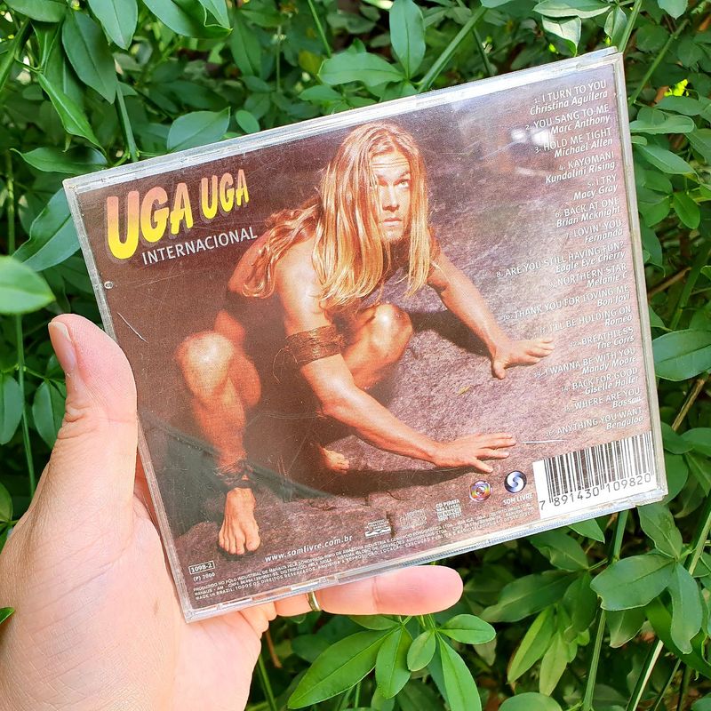 Cd Trilha Sonora Novela Uga Uga (2000) - Original!