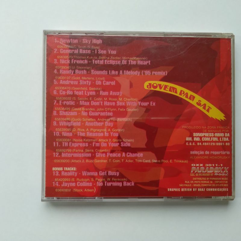 Cd Toco Dance Hits Vol.6, Item de Música Paradoxx Music Usado 77108072