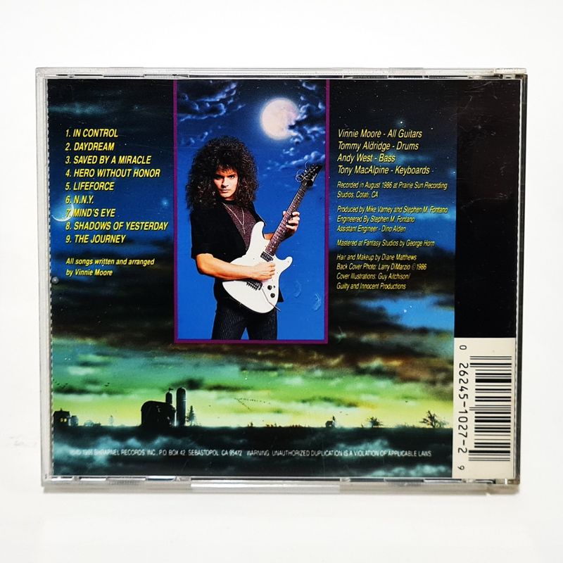 Vinnie Moore – Mind's Eye – CD (Album, Reissue), [r13644076