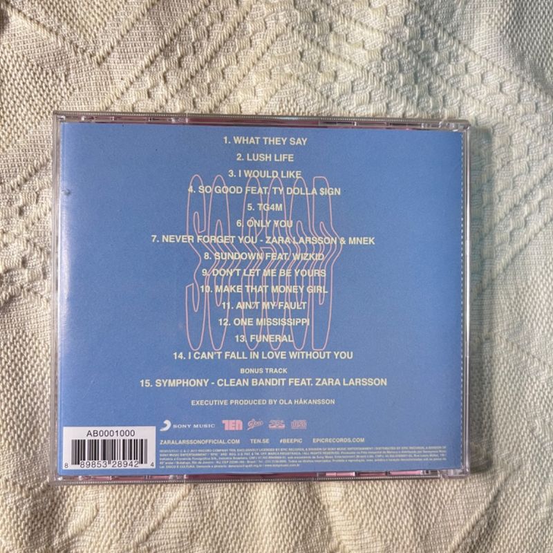 Cd Zara Larsson So Good | Sony Music Usado 101687673 | enjoei