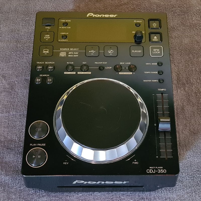 Cdj 350 - Pioneer Dj , 1 Unidade , Usado e Poucas Marcas de Uso