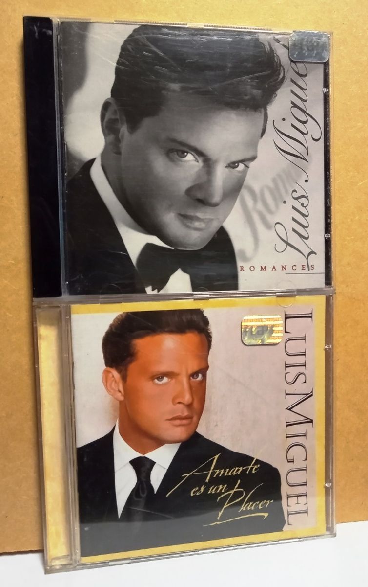 Cds 2 de Luis Miguel Romances e Amarte Es Un Placer Item de Música Cd, Luis Miguel, Boleros