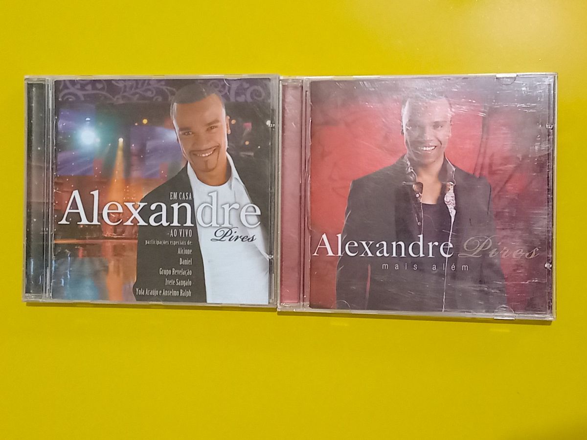 Cds Alexandre Pires | Item de Música Usado 87231787 | enjoei
