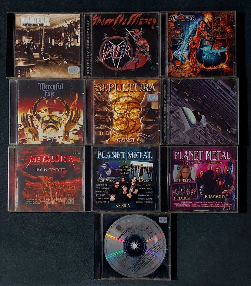 Cds Metal / Heavy / Thrash / Death | Item de Música Rock, Metal, Heavy ...