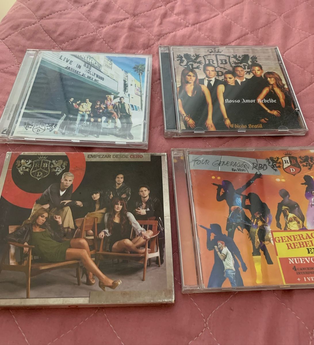 Cds Rbd Rebelde | Item De Música Rbd Usado 66946940 | Enjoei