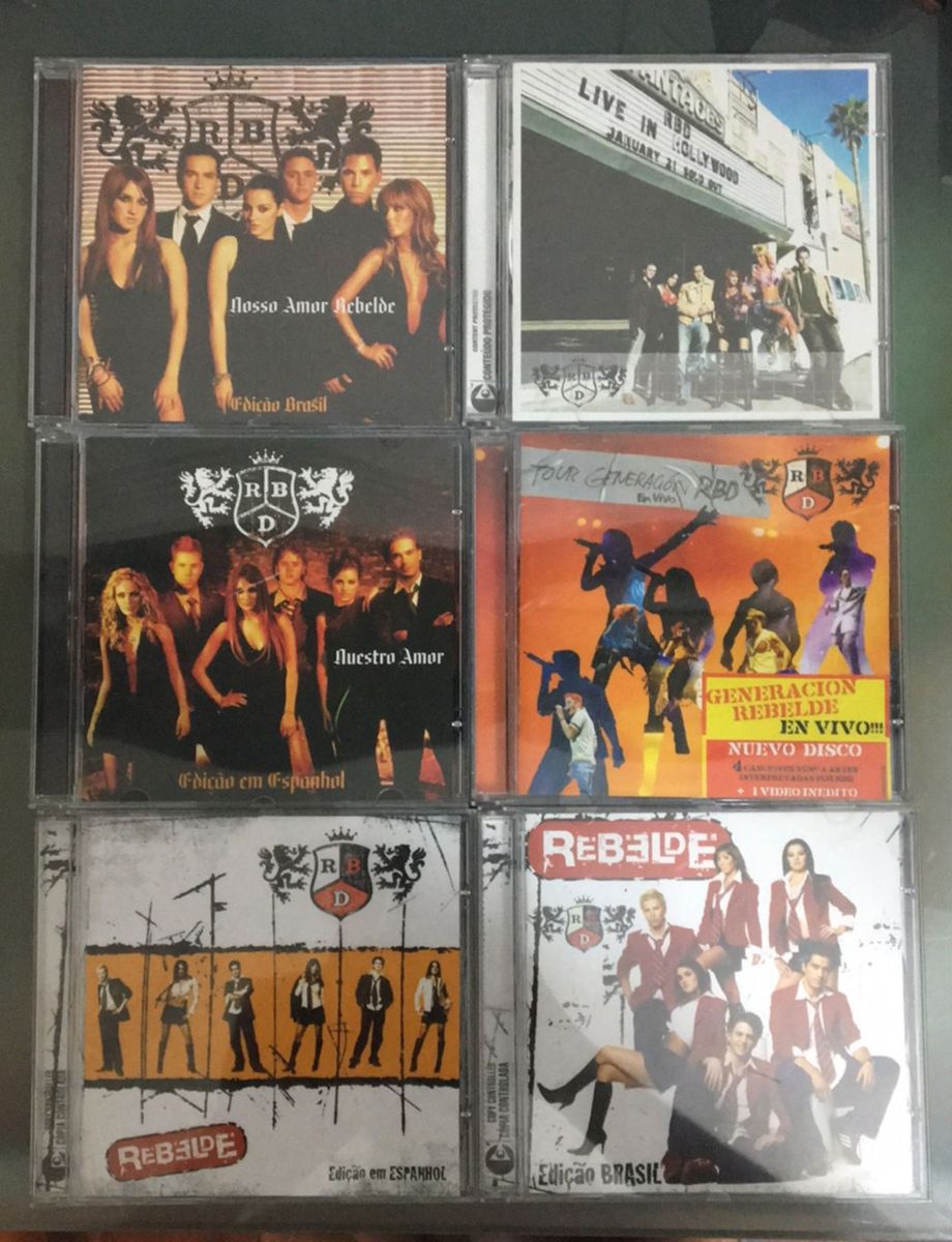 Cds Rbd | Item de Música Usado 23474642 | enjoei