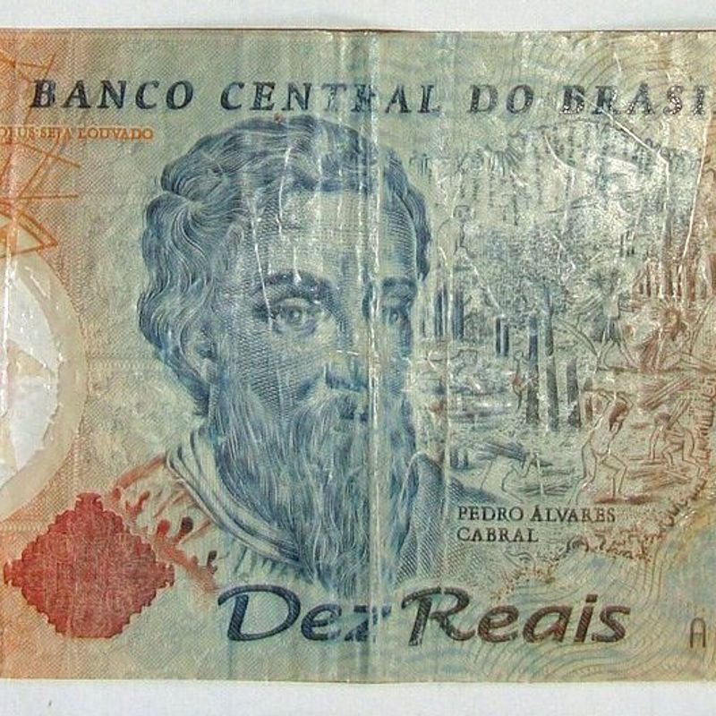 Nota de 10 Reais de Plástico Comemoração Dos 500 Anos do Descobrimento do  Brasil para Colecionadores, Produto Vintage e Retro Usado 79989490