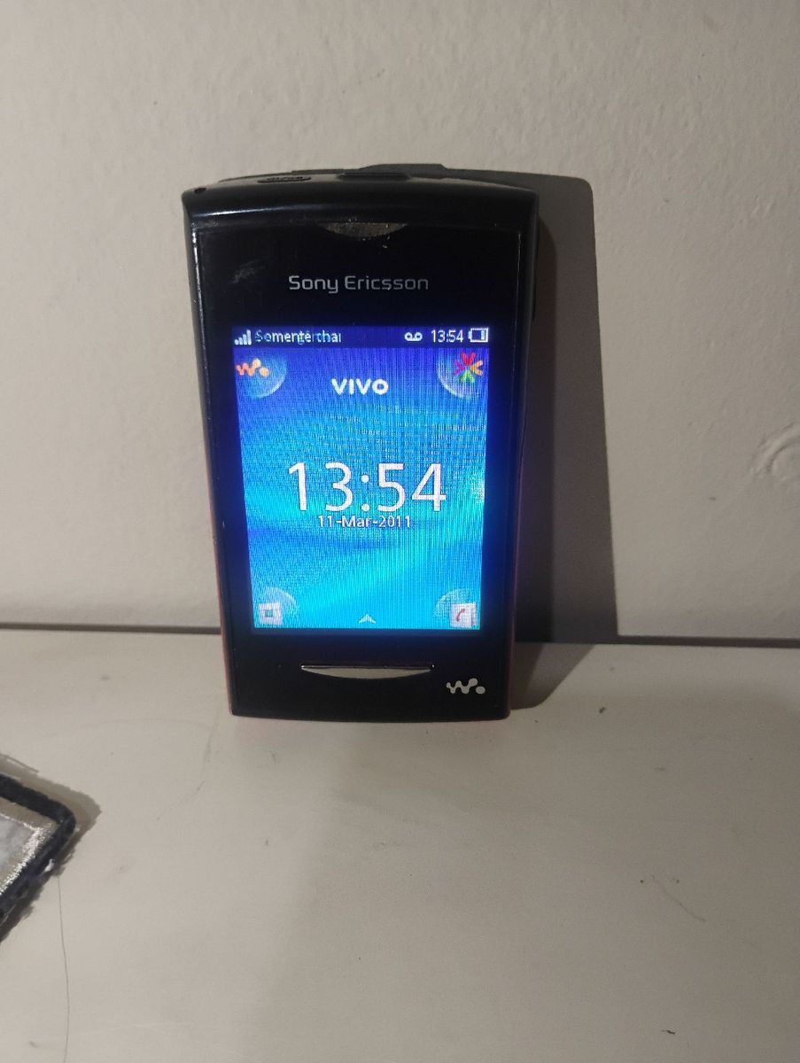 Celular Antigo Sony Ericsson W150 | Telefone Fixo Sony Usado 130611979 ...