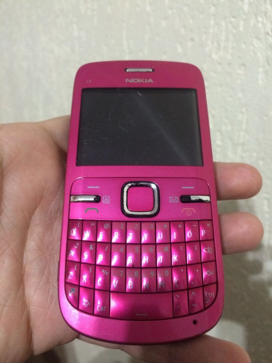 Celular Nokia C3-00 Rosa | Celular Usado 18385775 | enjoei
