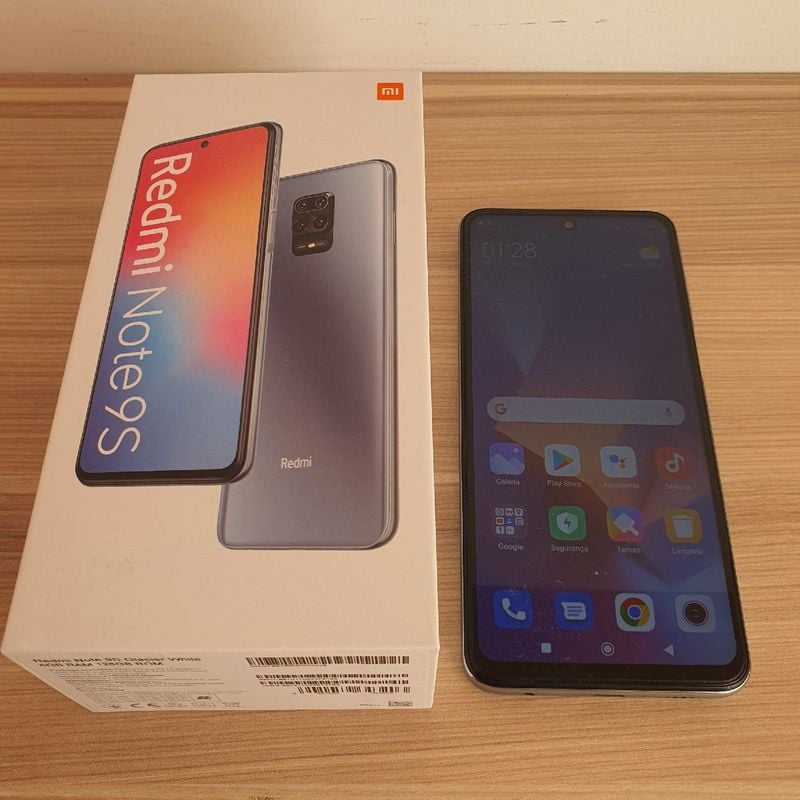 Celular Xiaomi Redmi Note 9s Glacier White 6gb Ram 128 Rom
