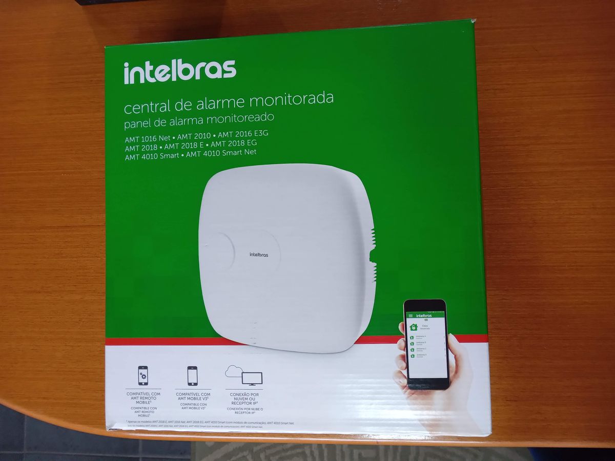 Central de Alarme Intelbras Amt 1016 Usado Eletrodoméstico Intelbras