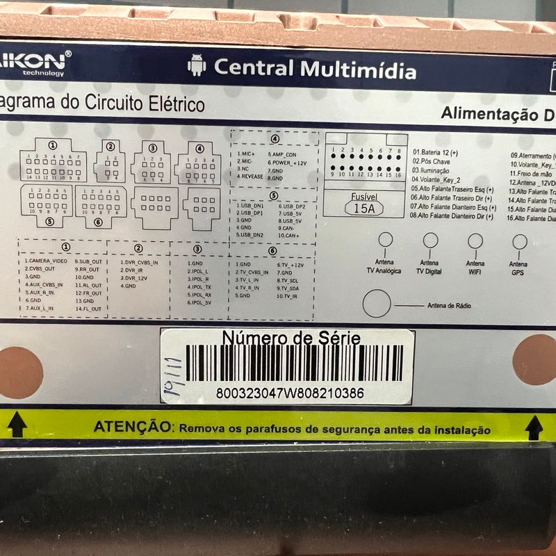 Central Multimídia Since 1941 Aikon Completo - Jeep | Since Usado