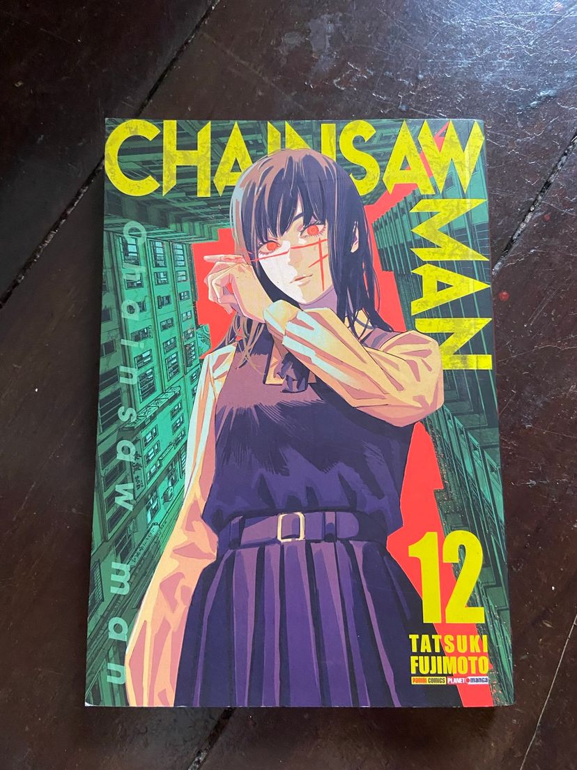 Chainsaw Man Vol. 12 Tatsuki Fujimoto | Livro Panini Comics Usado ...