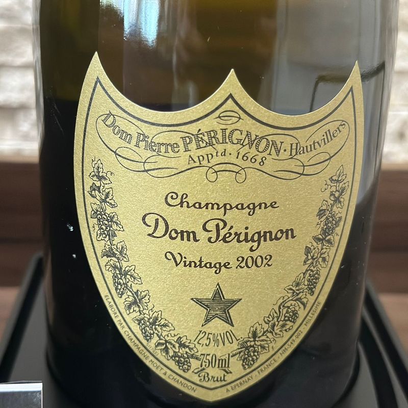 Champagne Don Perignon Vintage 2002 (Safrada) | Dom Perignon Nunca