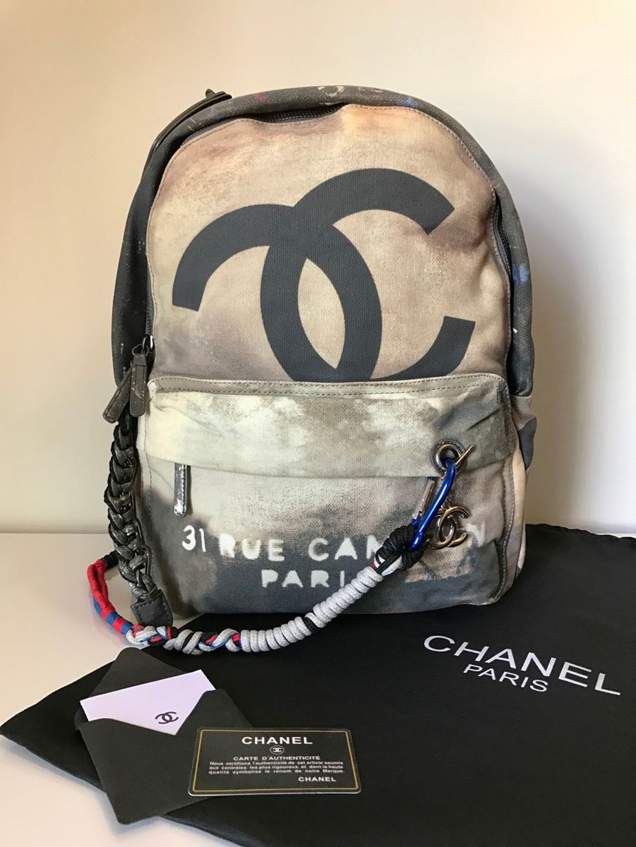 Chanel Destroyed | Mochila Feminina Chanel Nunca Usado 21123109 | enjoei