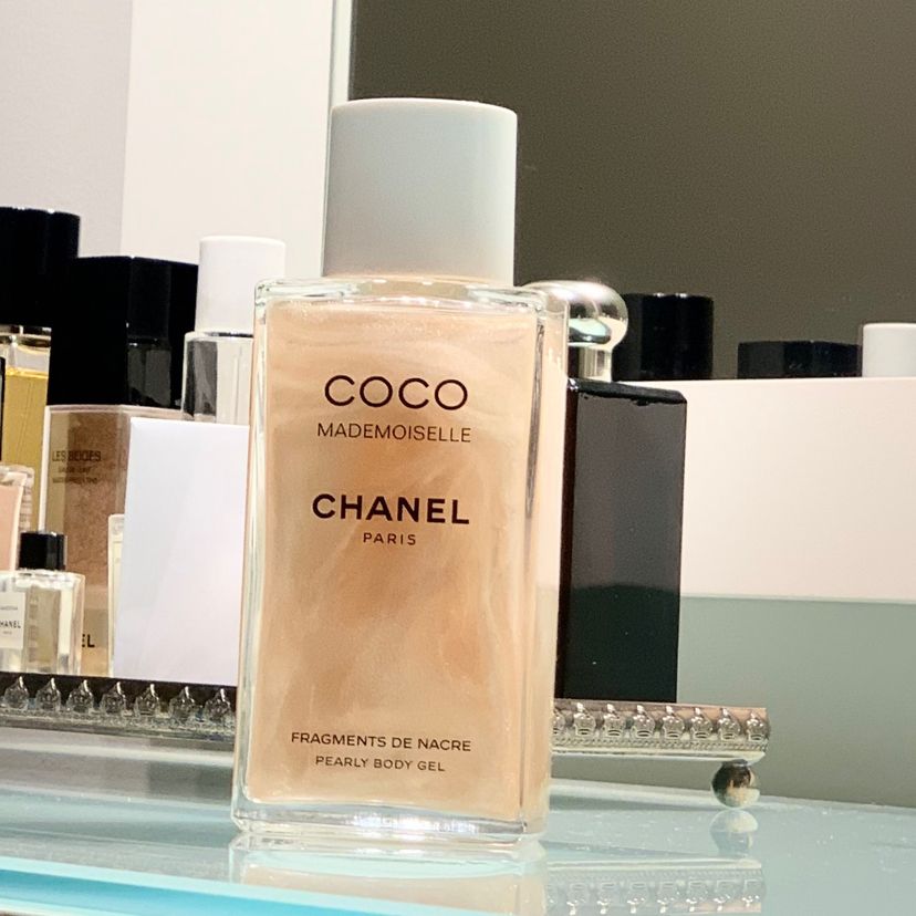 Chanel Mademoiselle Pearly Body Gel Perfume Feminino Chanel Usado