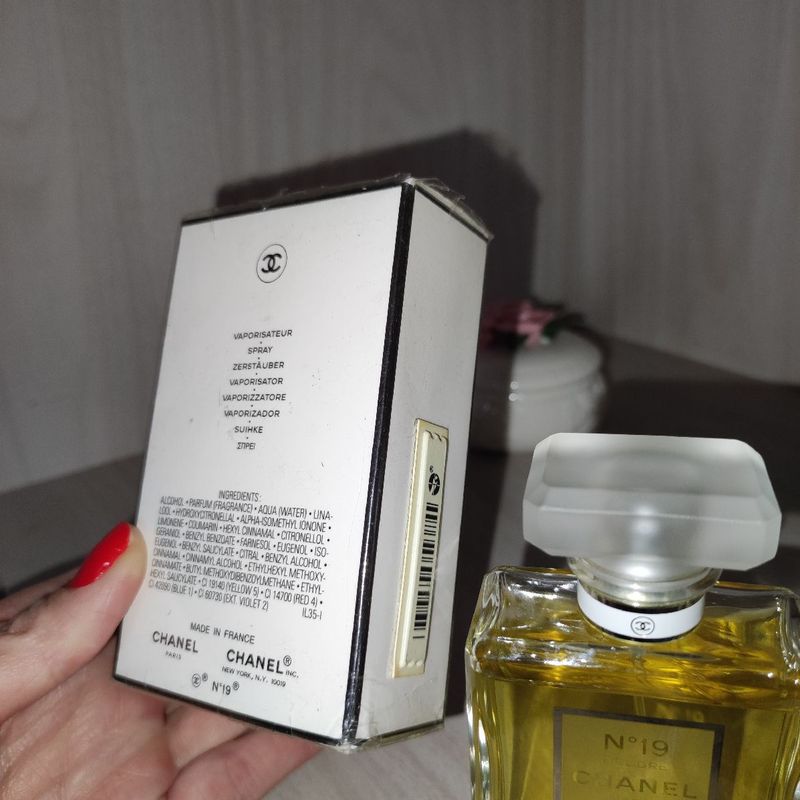 Chanel N°19 Poudré 50ml | Perfume Feminino Chanel Nunca Usado