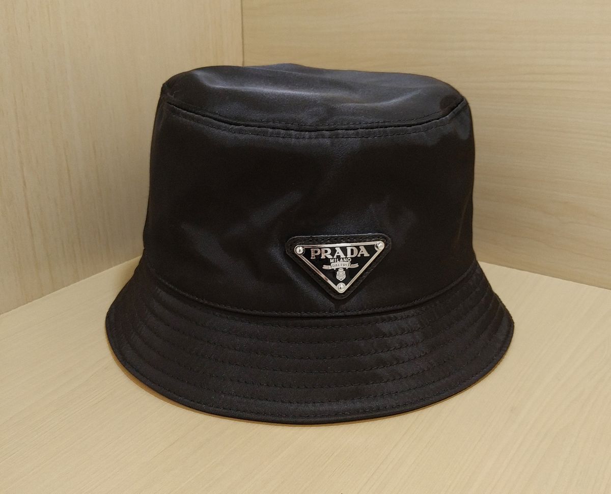 prada bucket hat nylon