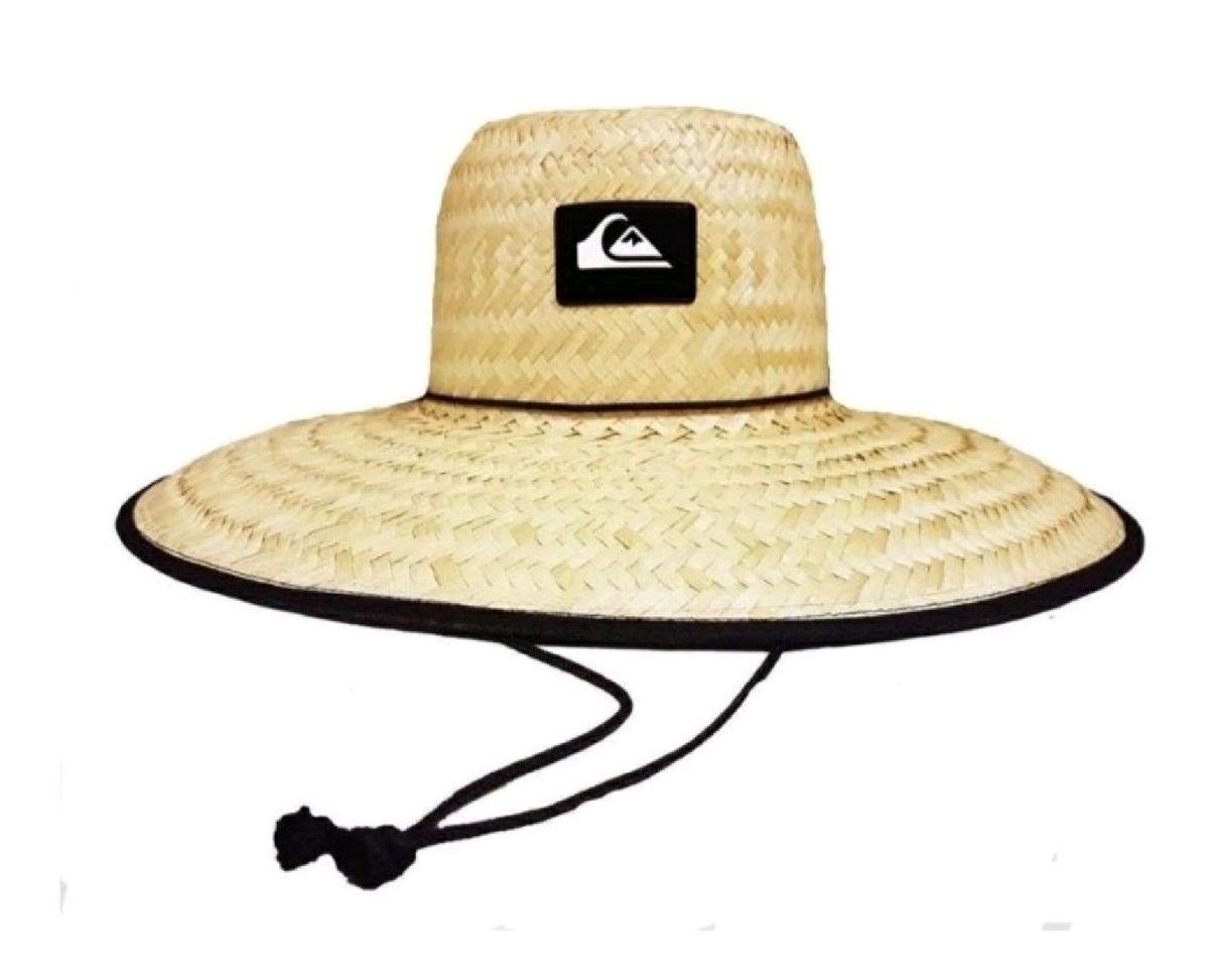 Chapéu de Praia Moda Verão Unissex Estampado Palha Natural Sombreiro Sol  Surf Verão, Chapéu Masculino Nunca Usado 68571625