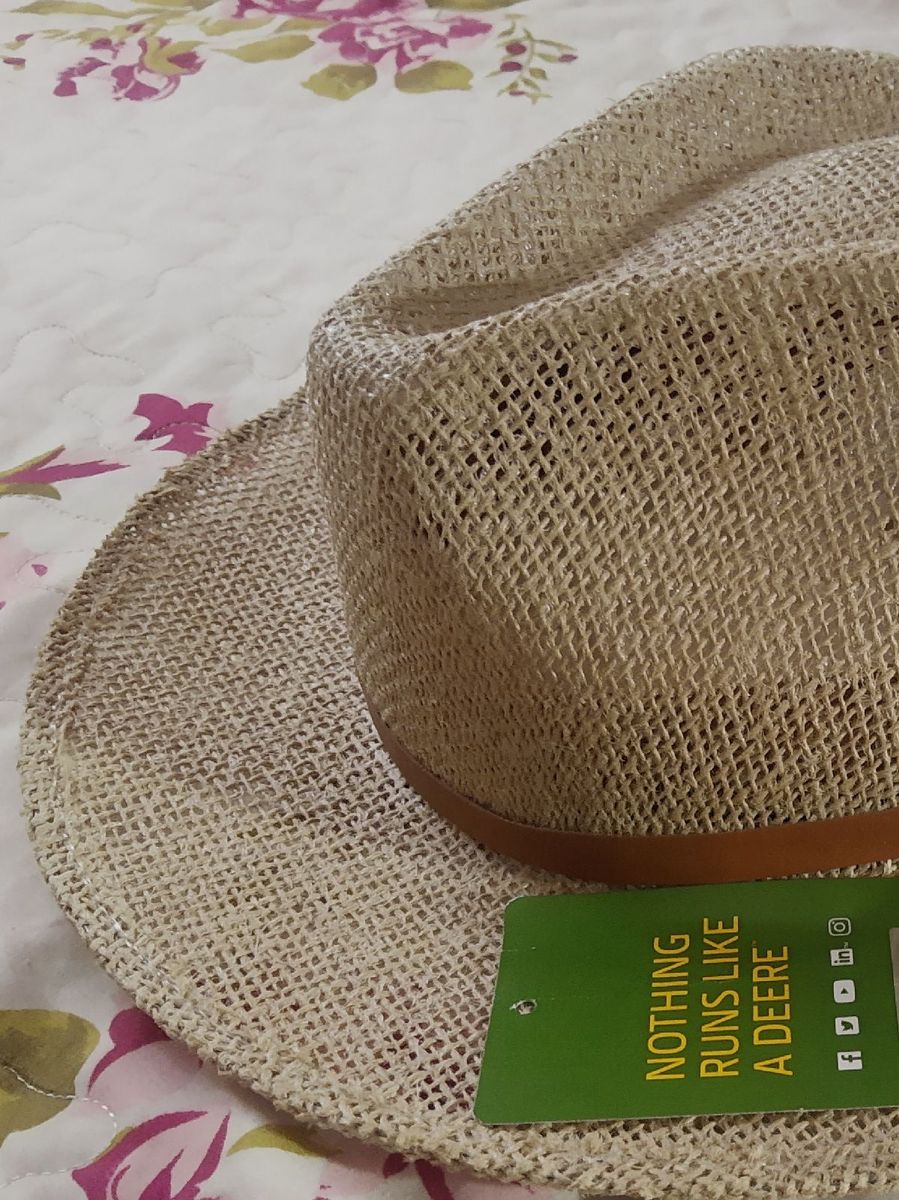 John Deere Cappello Uomo Nero/Oro - LP86092, Tessuto Misto Cotone E Poliestere, Retro In Rete, Chiusura A Scatto, Taglia Unica, Prodotto Ufficiale
