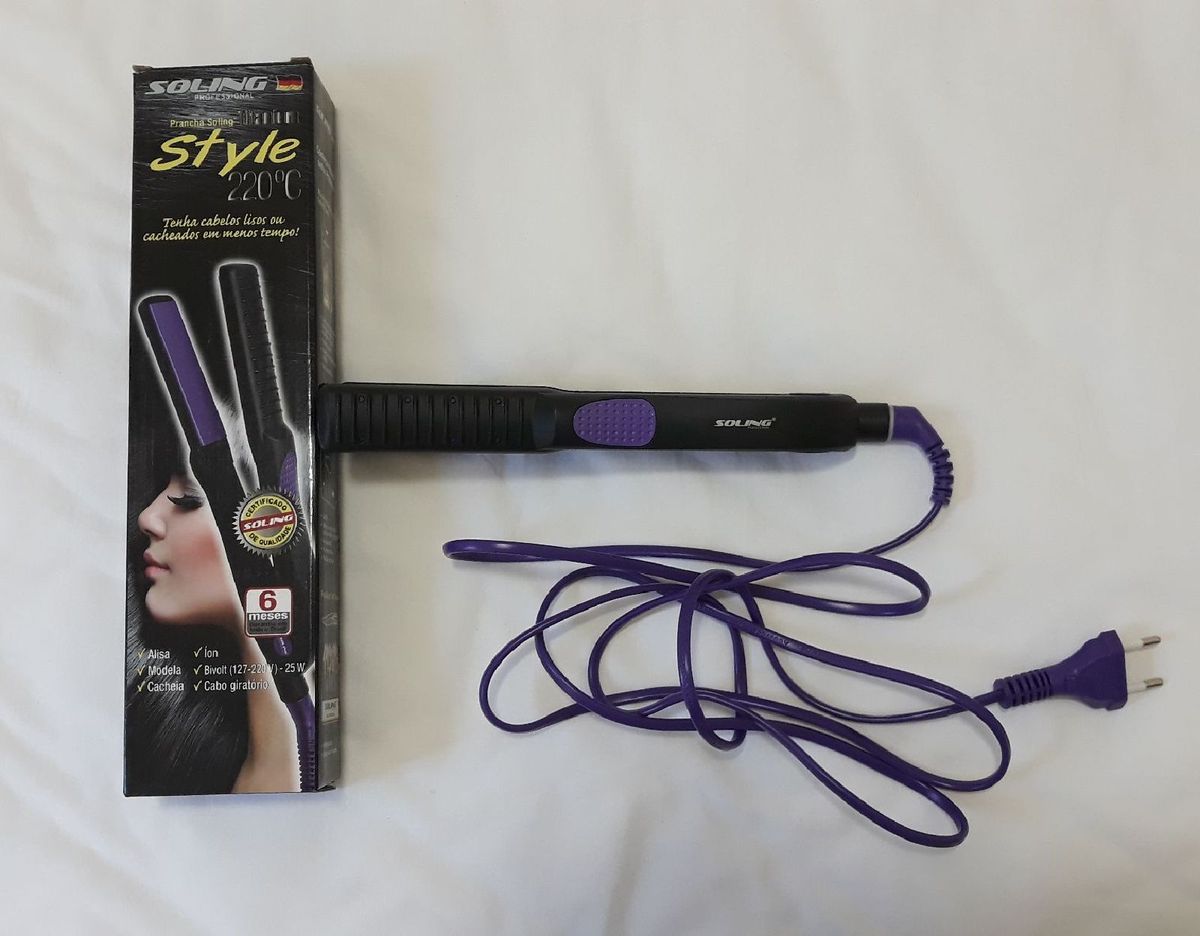 chapinha de cabelo - cabelos soling