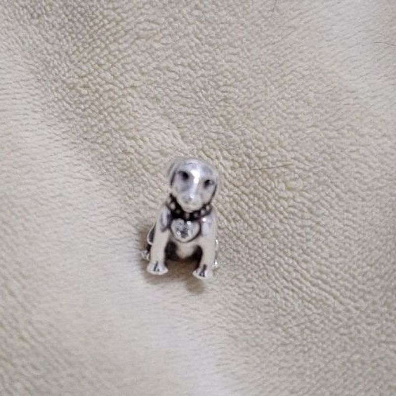 Retired Pandora Pug Charm Dog Charm Pandora Top