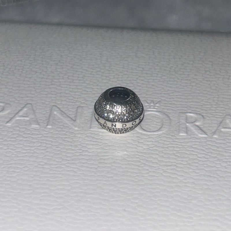 Charm Pandora Signature Pave | Pandora Usado 100646350 | enjoei