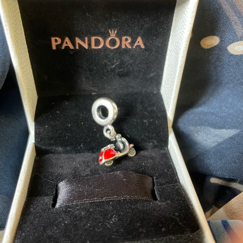 Charm Red Scooter Pandora Joia Feminina Pandora Usado 78228372 enjoei