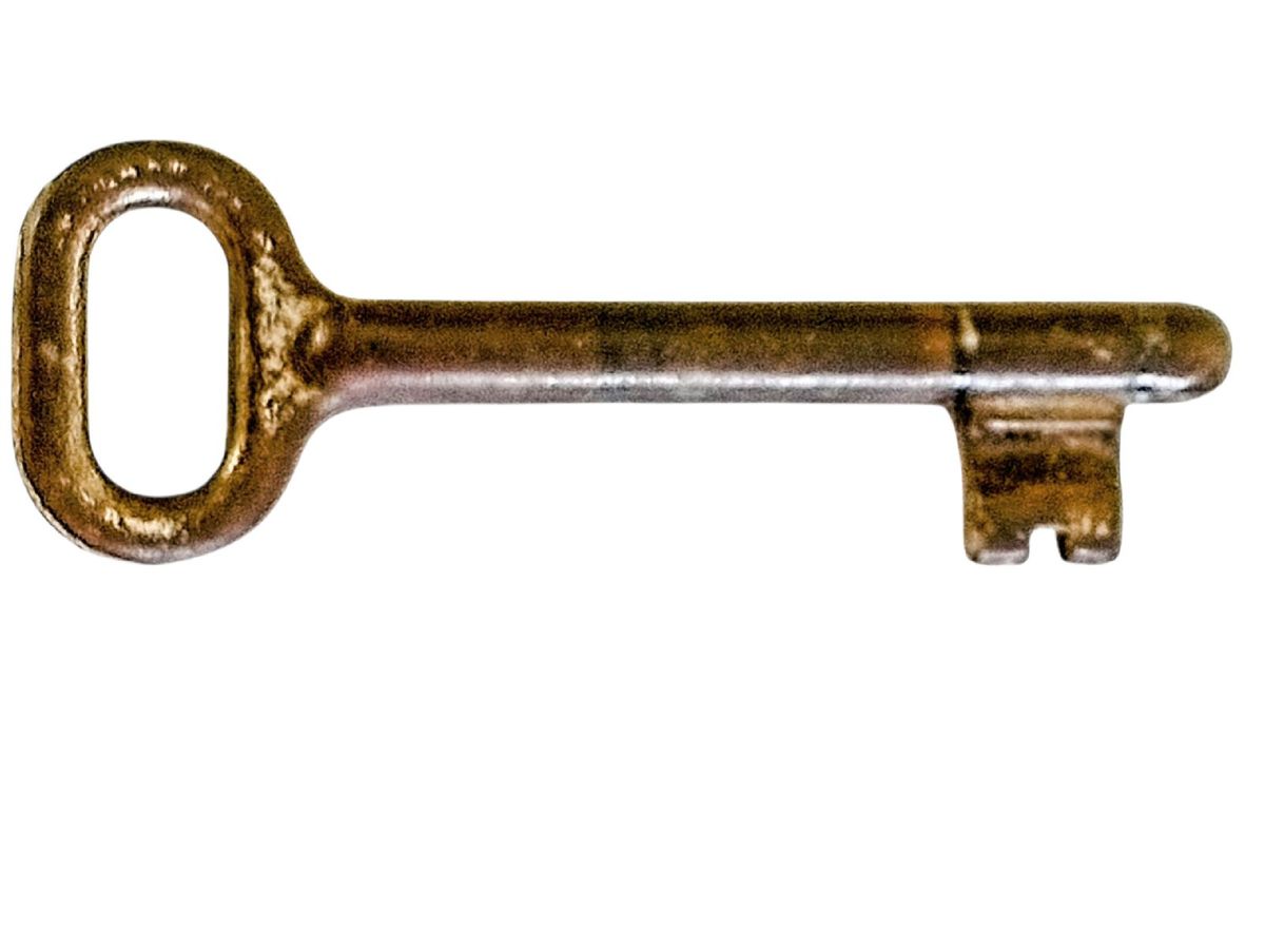 Chave Antiga de Ferro com 6,5 Cm de Comprimento. | Cacareco Usado ...