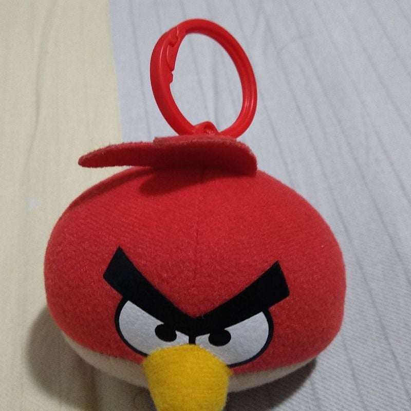 Angry birds plush sales keychain