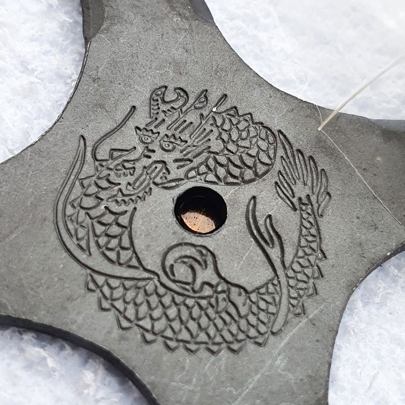 Chaveiro de Aço Shuriken Estrela Ninja | Matsumoto Usado 91132338