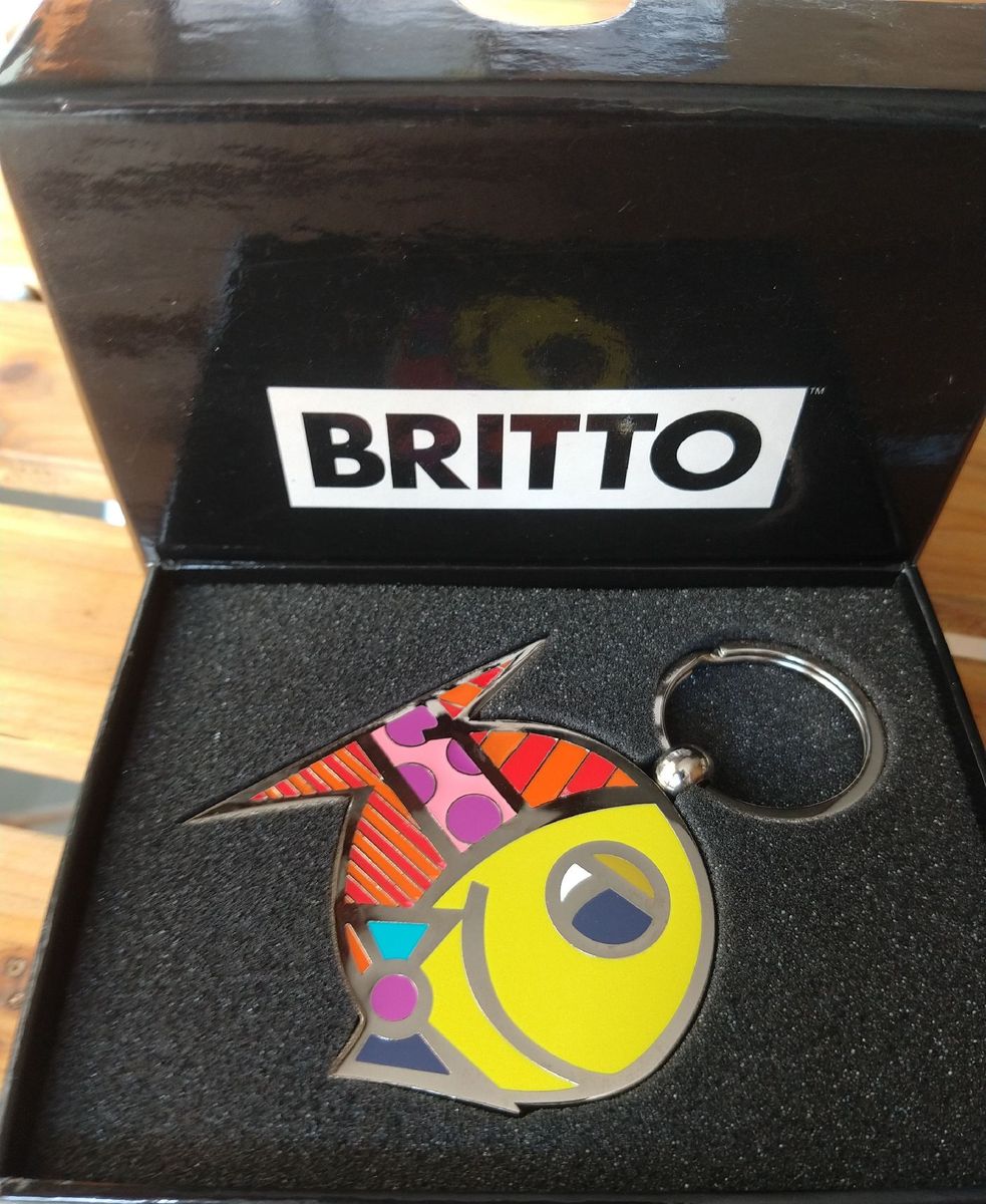 Chaveiro Romero Britto Novo | Produto Feminino Romero Britto Nunca ...