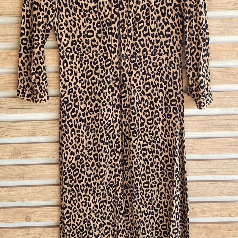 Chemise Animal Print Yessica City C Amp A Vestido Feminino