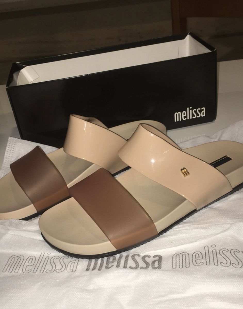 chinelo melissa duas tiras