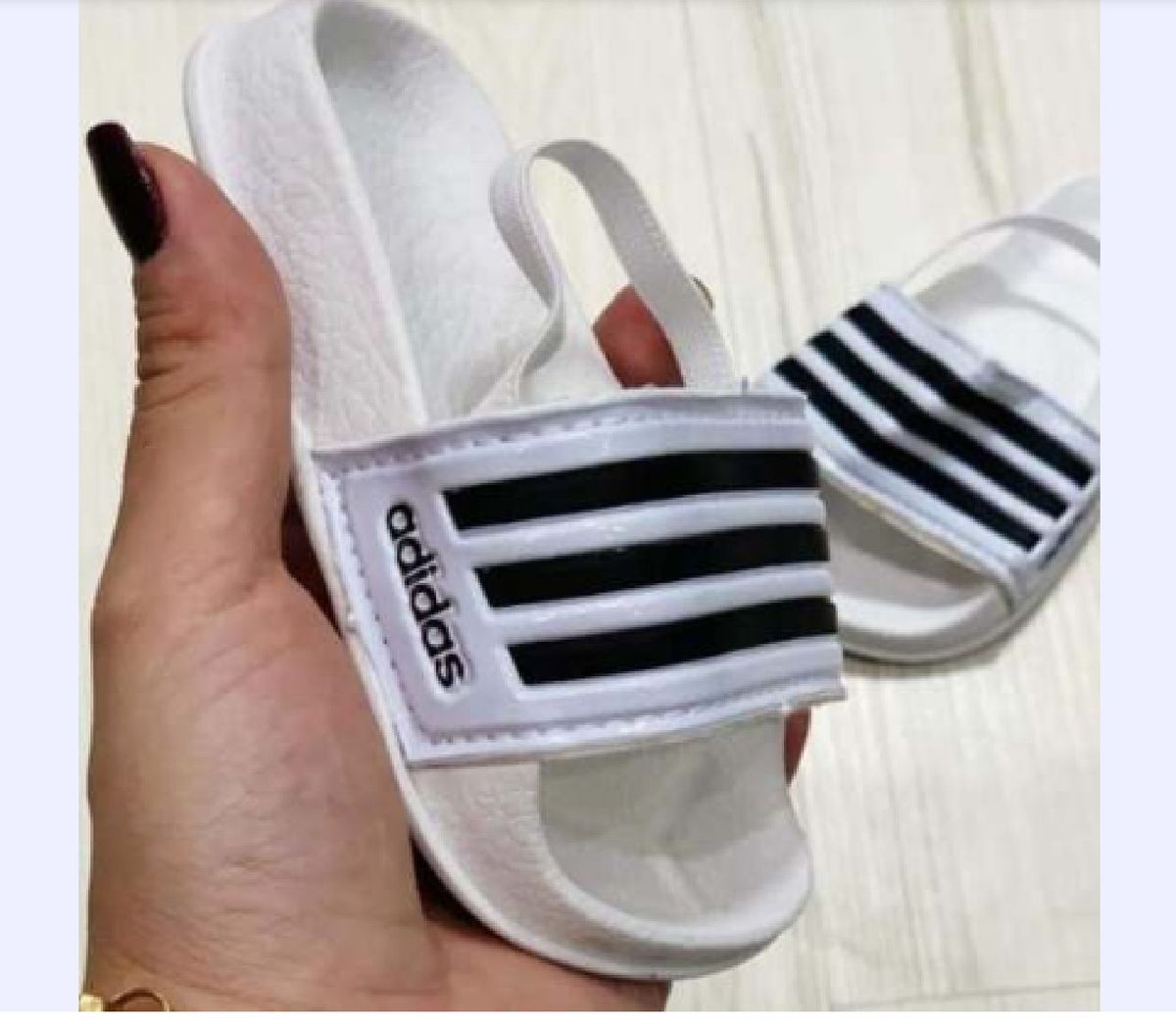 chinelo adidas para criança