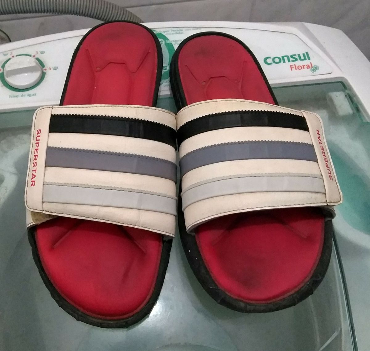 chinelo adidas 44