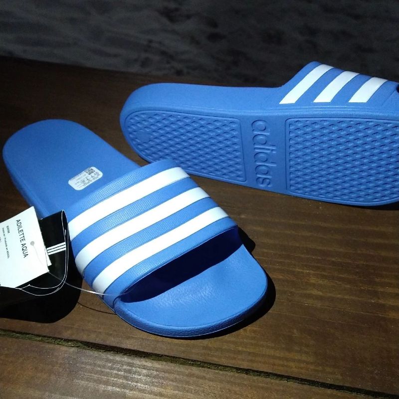 Chinelo adidas azul bebe orders