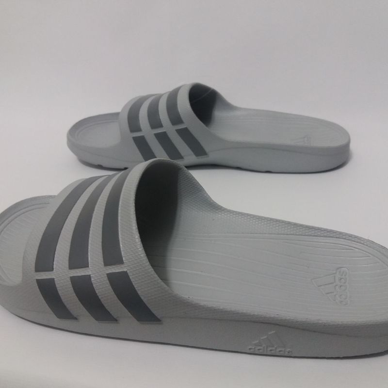 Chinelo adidas duramo clearance cinza