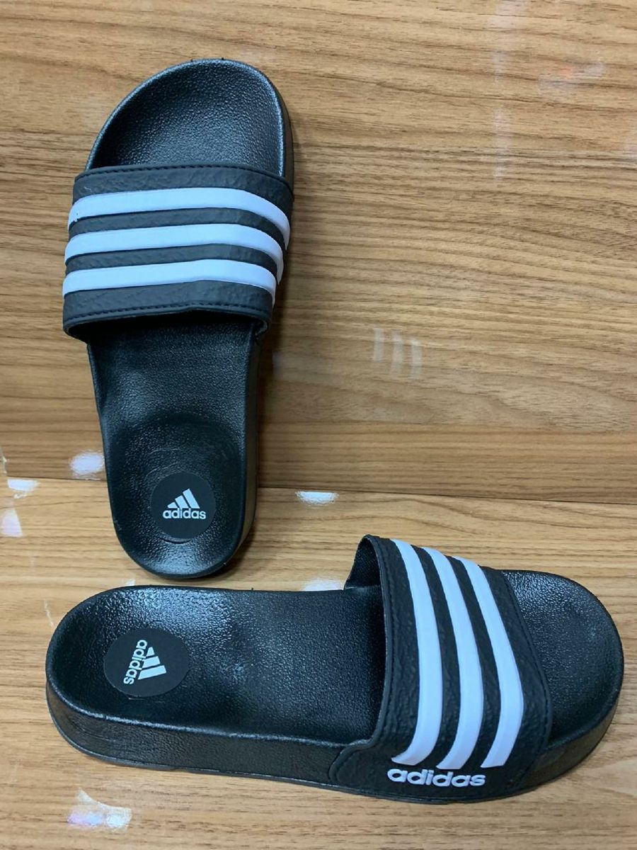 Chinelo listrado hot sale adidas