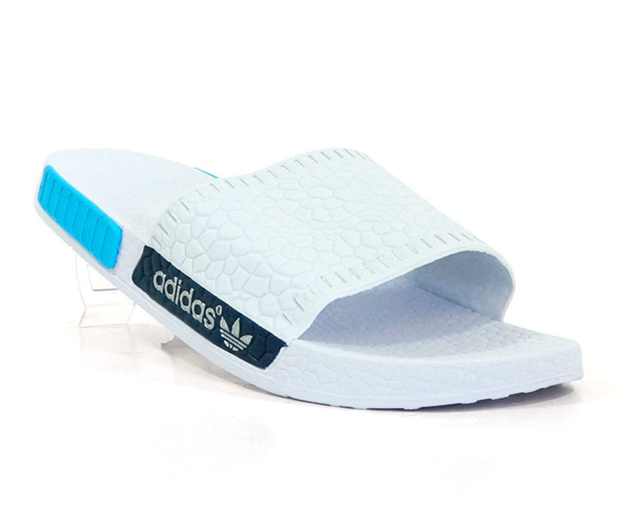 chinelo adidas branco masculino
