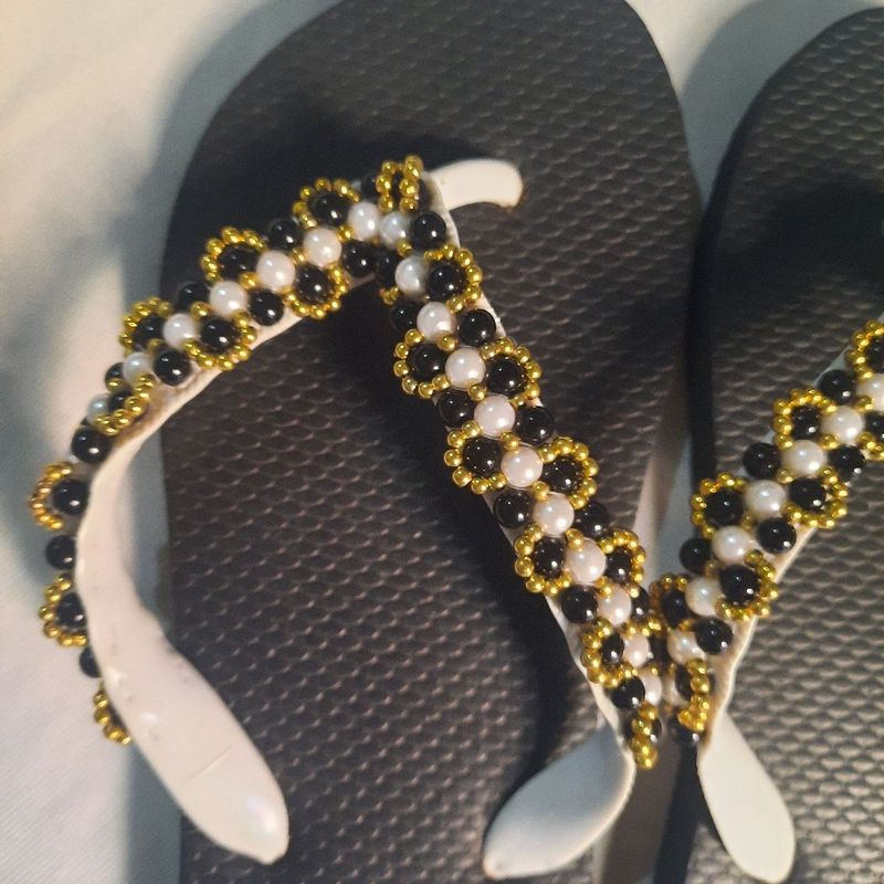 Chinelo Bordado Havaianas Nunca Usado 105830538 enjoei