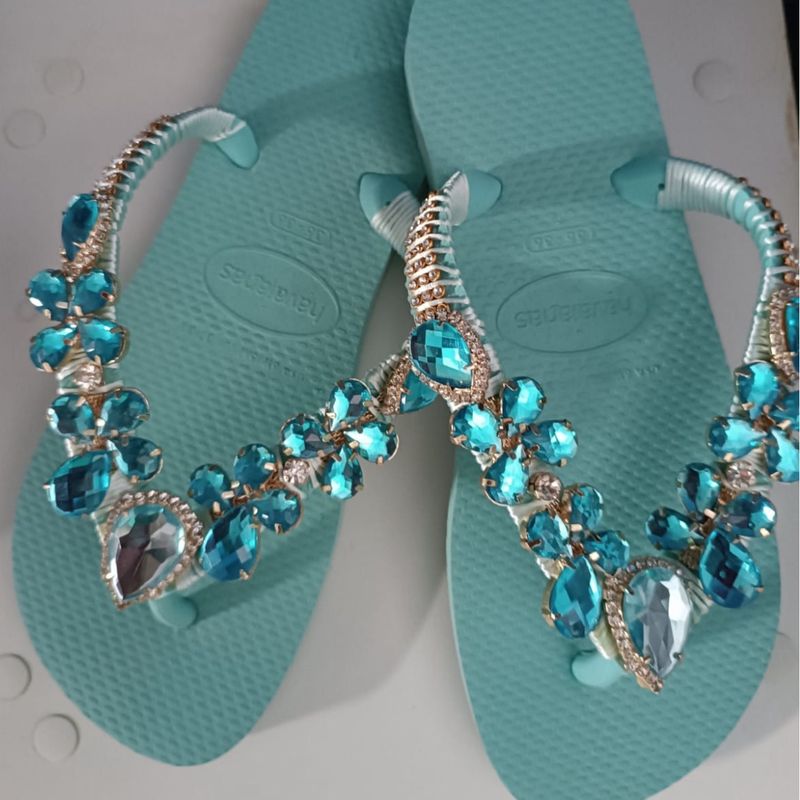 Chinelo Feminino Ver Chinelo Bordado Quero Ver Chinelo Bordado