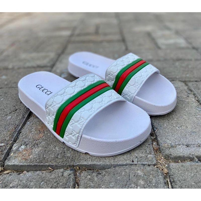Sandalia hot sale gucci branca