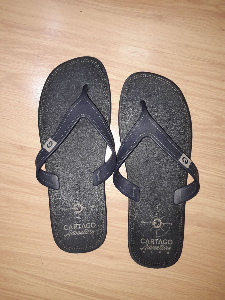 sandalia masculina cartago azul