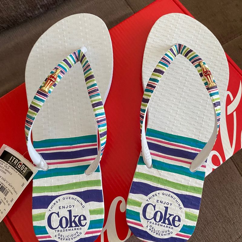 Chinelo coca cola store 2018