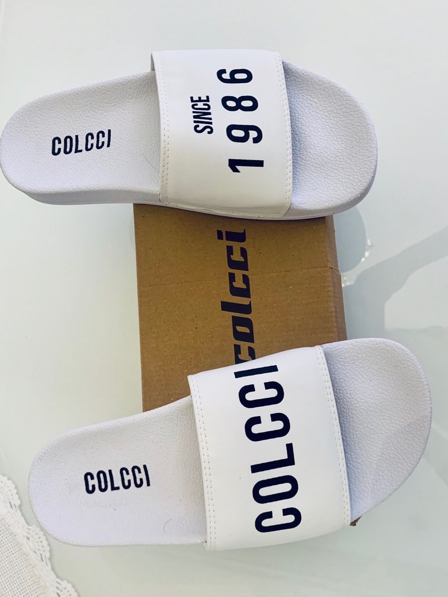 chinelo colcci original - tênis colcci