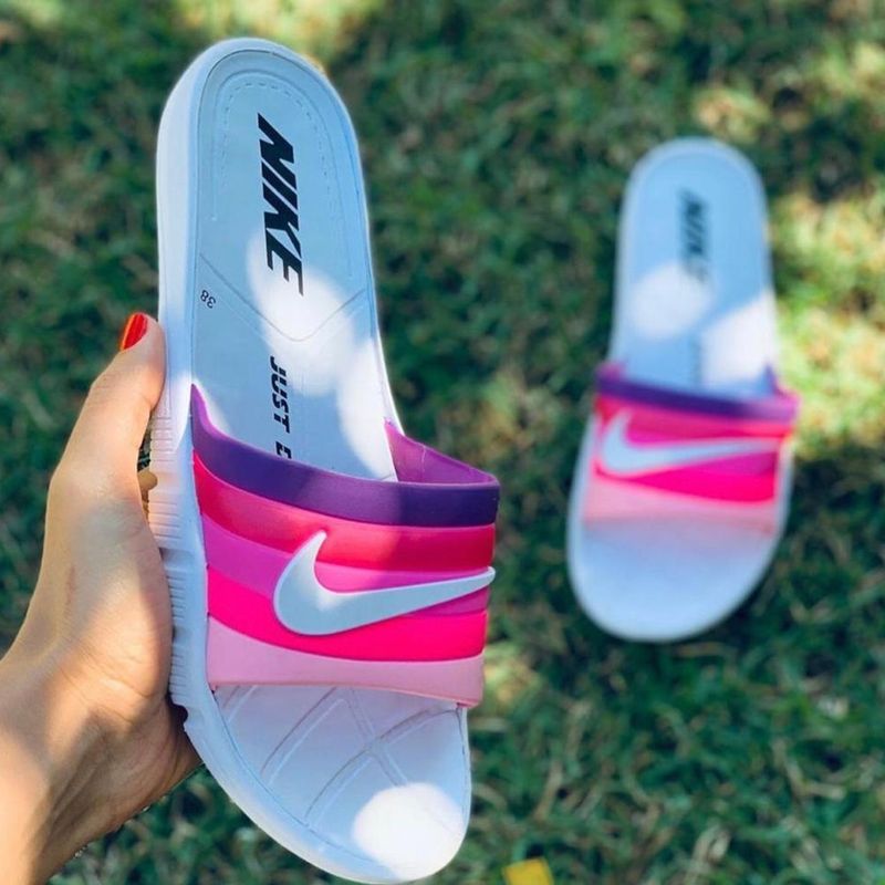 Sandalia da best sale nike rosa